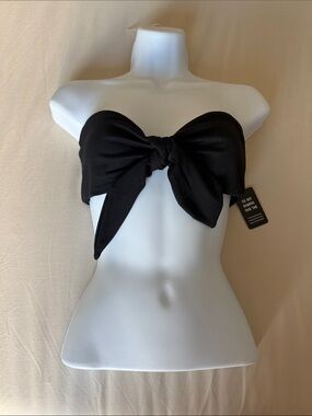 Express Black Knot Front Bandeau NWT
